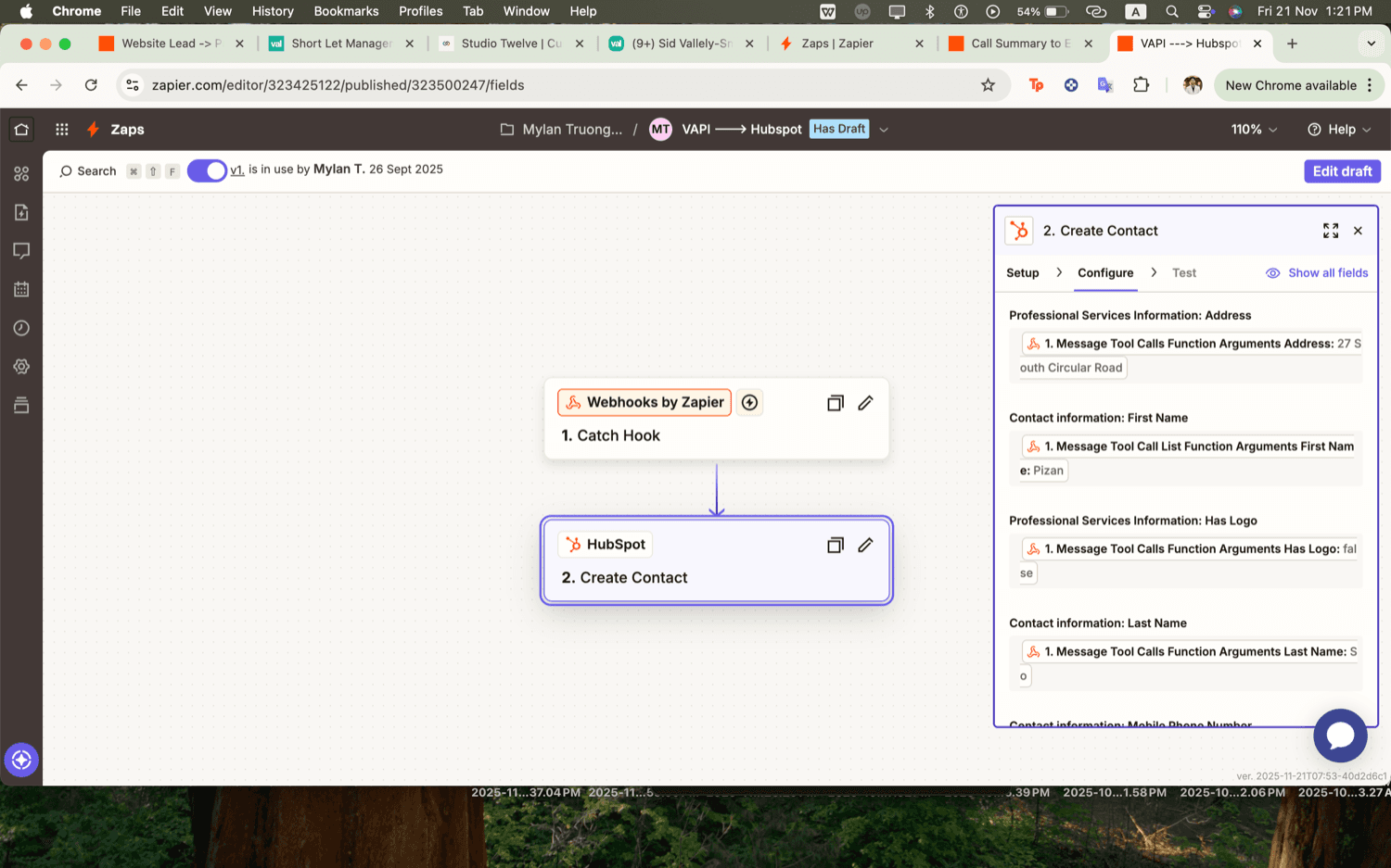 AI Voice Quoting Agent - Vapi + HubSpot + Zapier 3