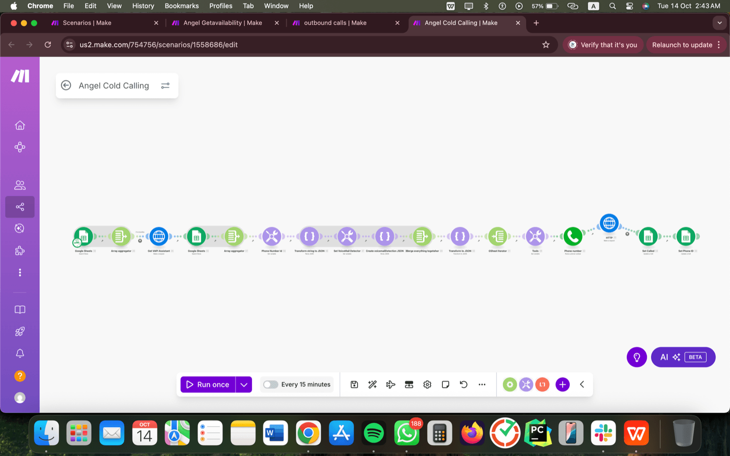 Cold-Calling Agency Automation - Make.com, GHL & Google Sheets 0