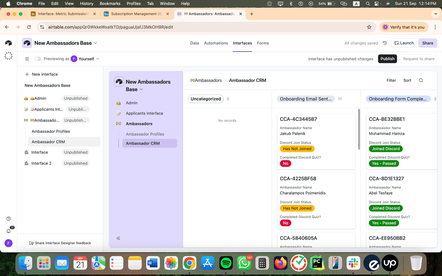 Creator Ambassador Program Ops - Creator Operations Architecture 3