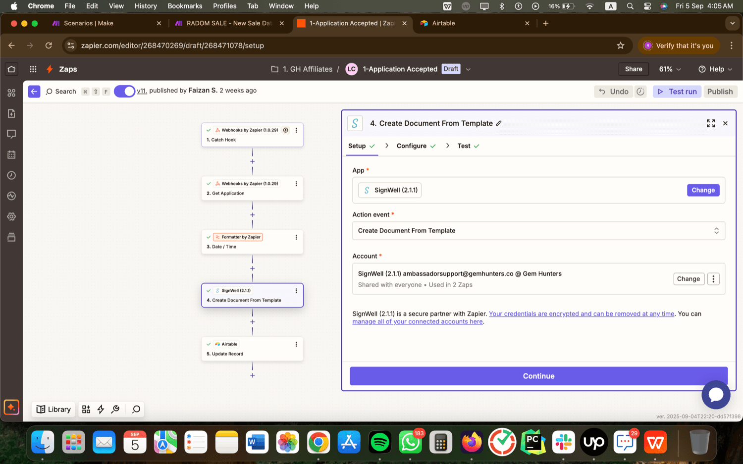 Crypto Affiliate & Subscription Ops - Automation Architecture dashboard preview