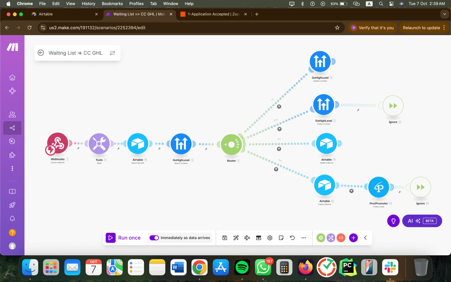 Crypto Affiliate & Subscription Ops - Automation Architecture 3