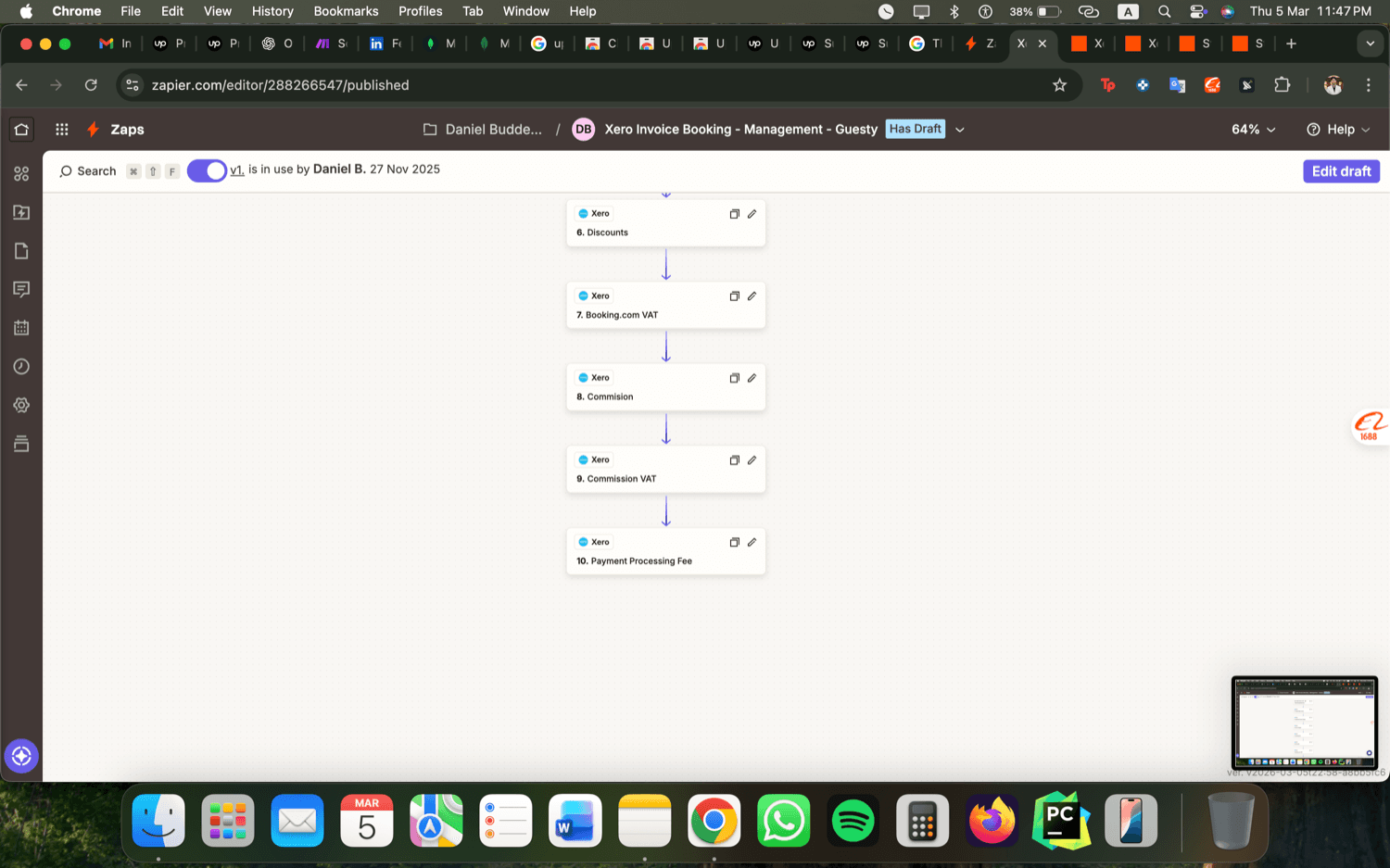 Airbnb Invoicing & Payment Automation - Zapier, Guesty & Stripe 1