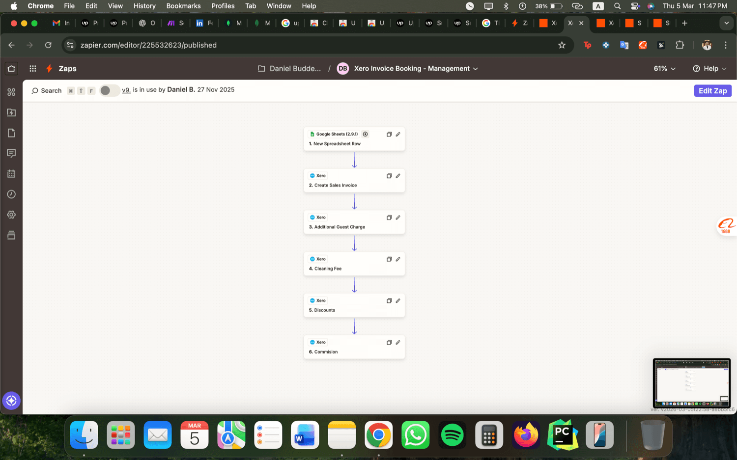 Airbnb Invoicing & Payment Automation - Zapier, Guesty & Stripe 2